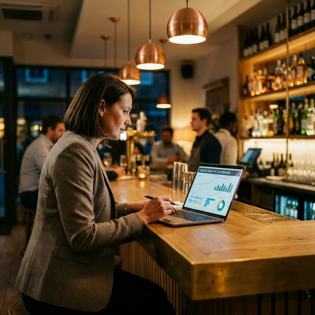 Dashboard de análisis de restaurante